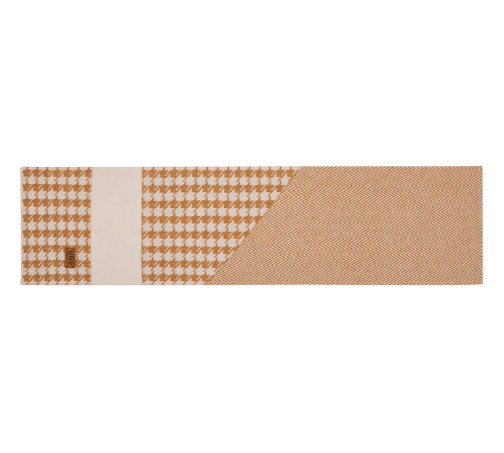 100% Cashmere Houndstooth Ultra Soft Scarf Novelle - Image 13