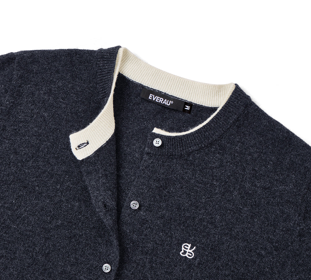 100% Wool Cardigan Knit Velly - Image 16
