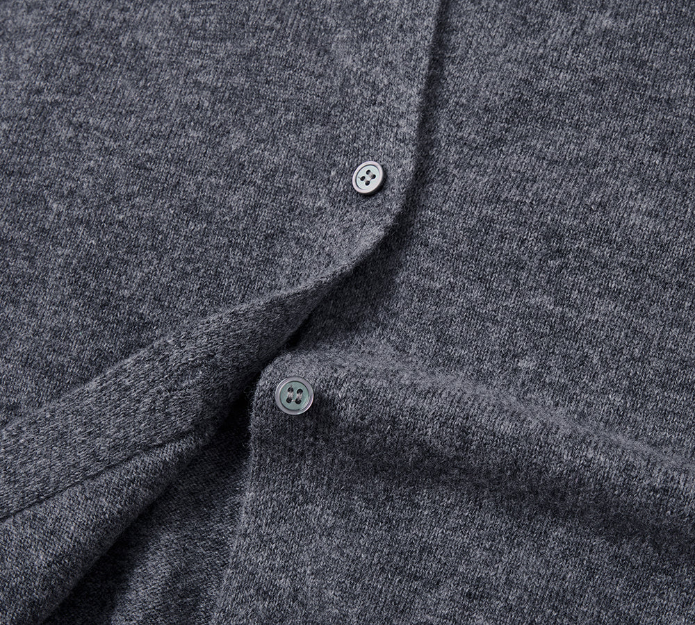 100% Wool Cardigan Knit Velly - Image 5
