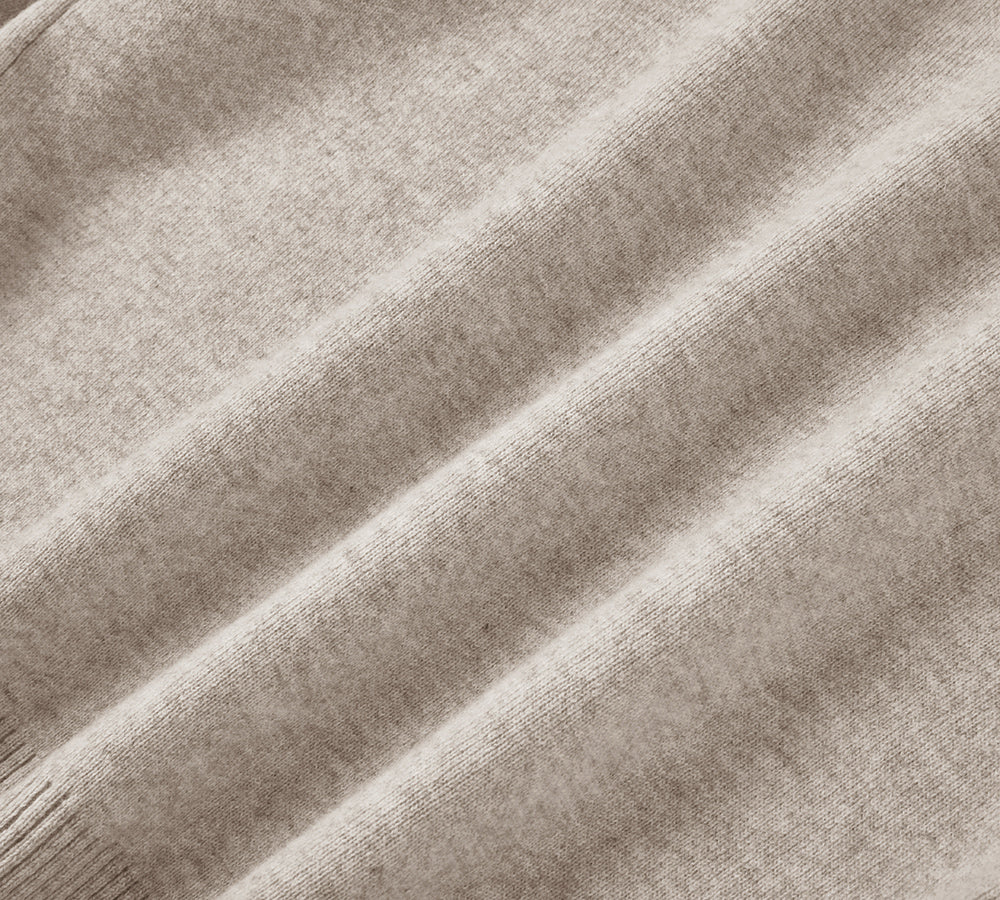 100% Wool Cardigan Knit Zip Hoodie Tanno - Image 8