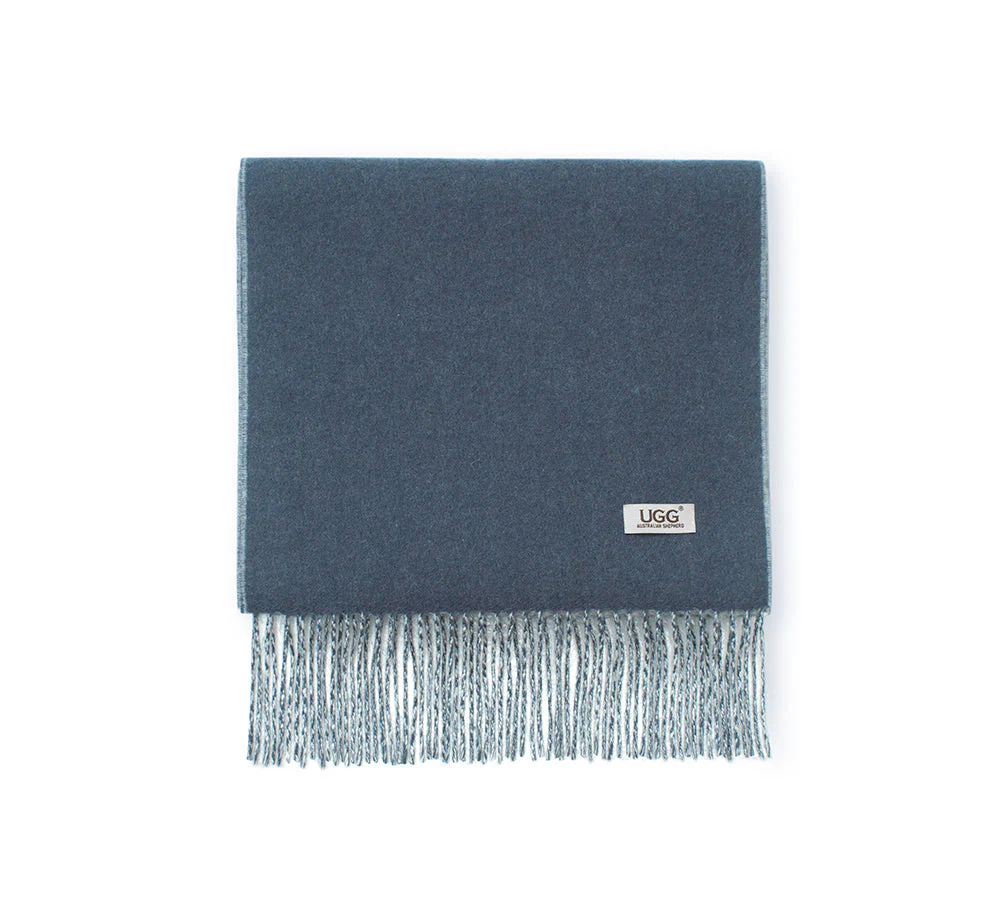 100% Wool Plain Scarf Oatumn - Image 10