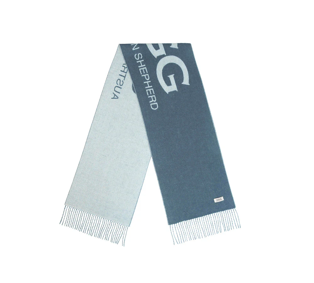 100% Wool Plain Scarf Oatumn - Image 13