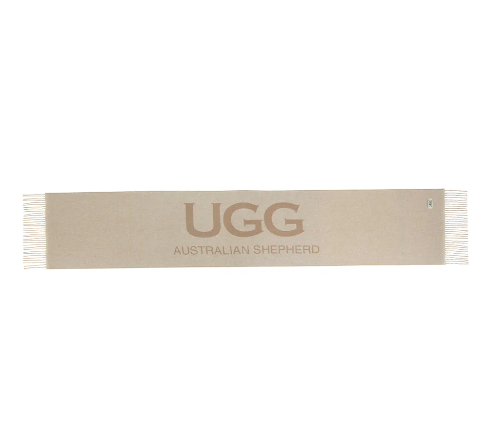 100% Wool Plain Scarf Oatumn - Image 8