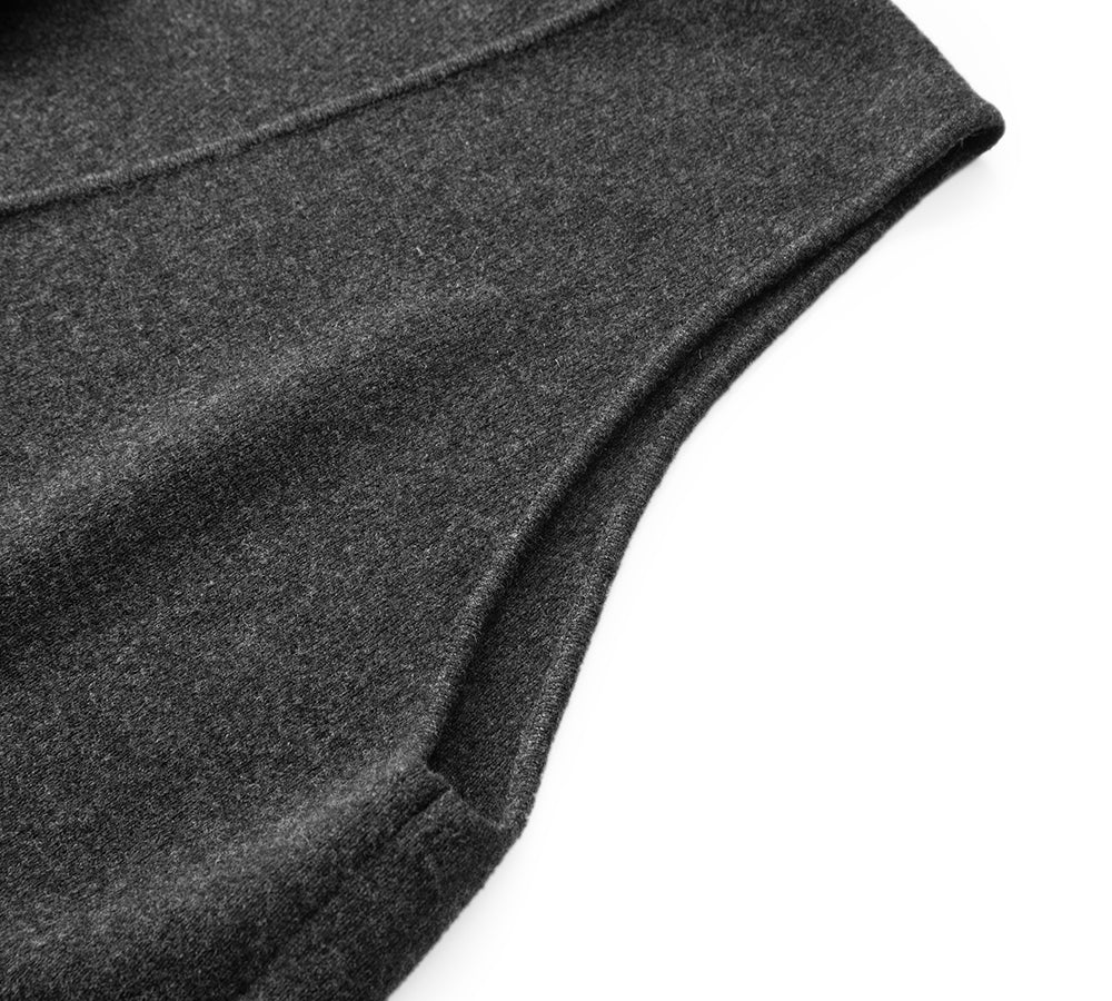 100% Wool V-Neck Sweater Wooly Vest - Image 11