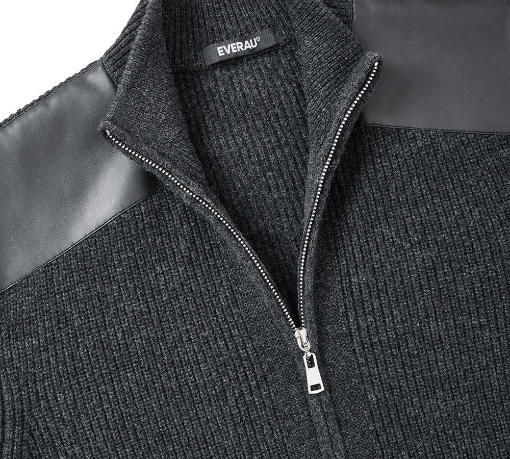 100% Wool Zip Jacket Canver - Image 10