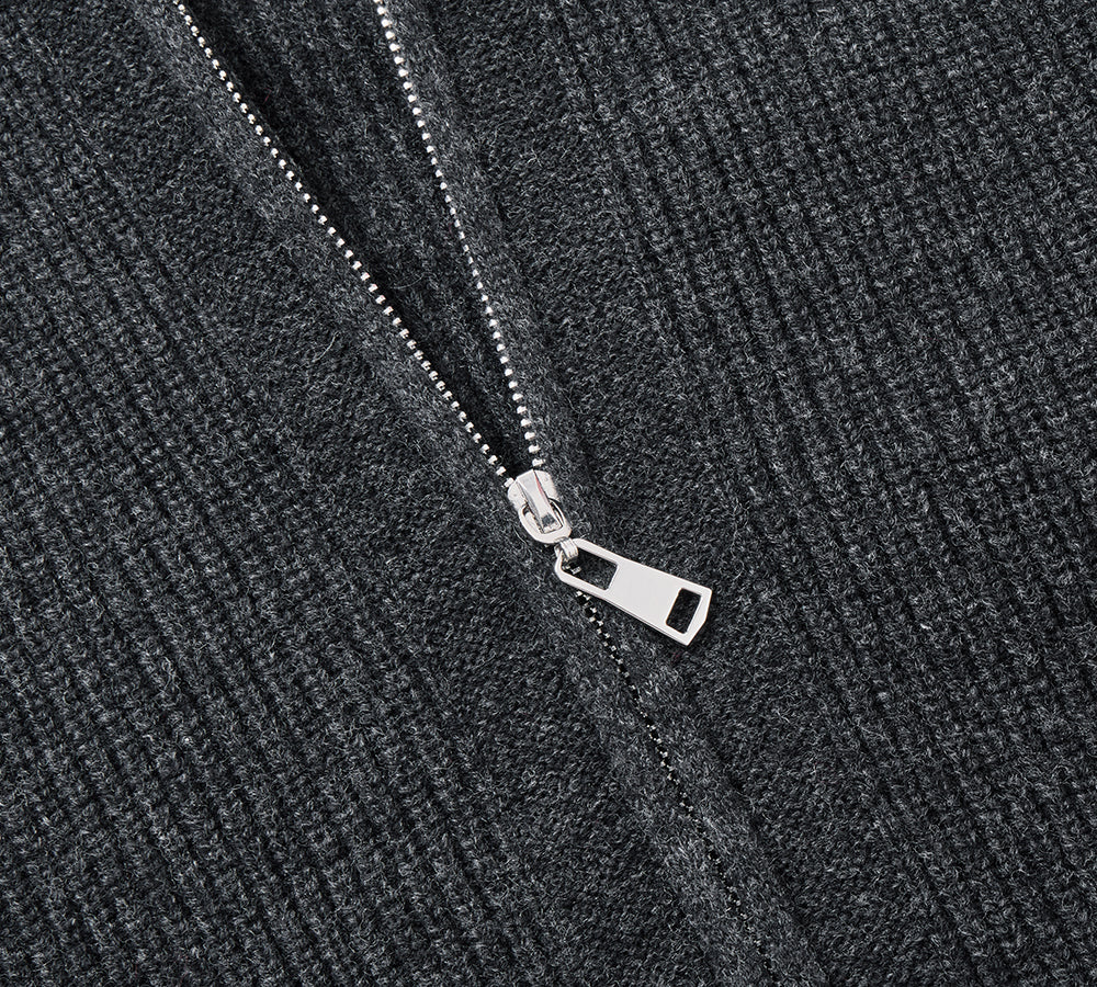 100% Wool Zip Jacket Canver - Image 11