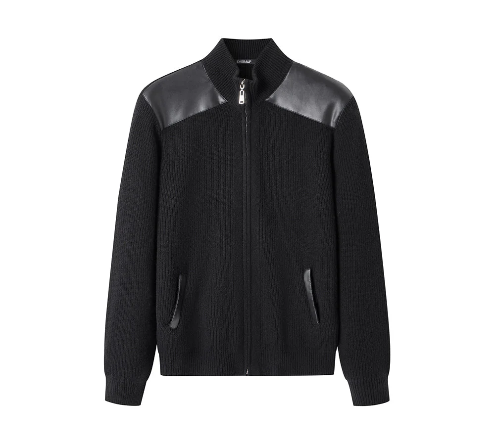 100% Wool Zip Jacket Canver - Image 14