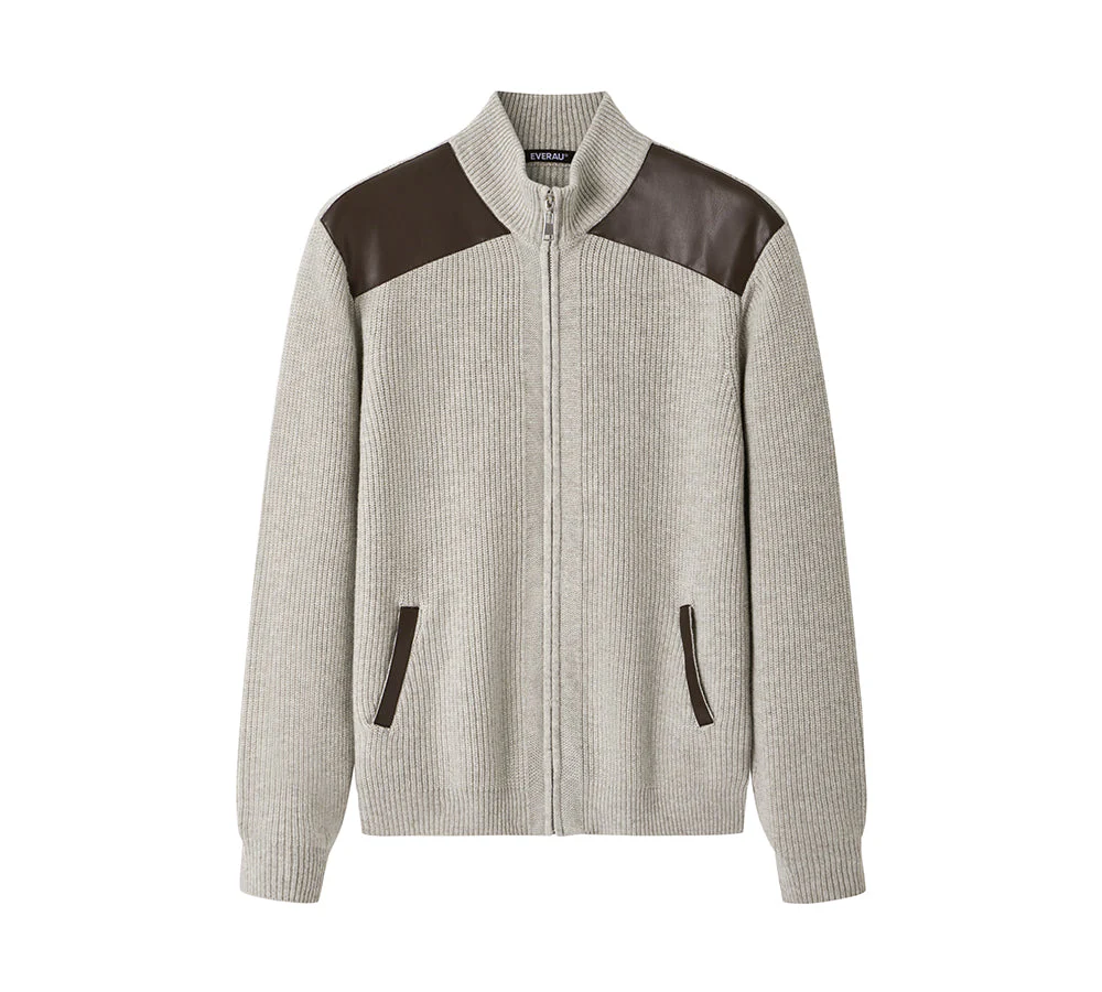 100% Wool Zip Jacket Canver - Image 2
