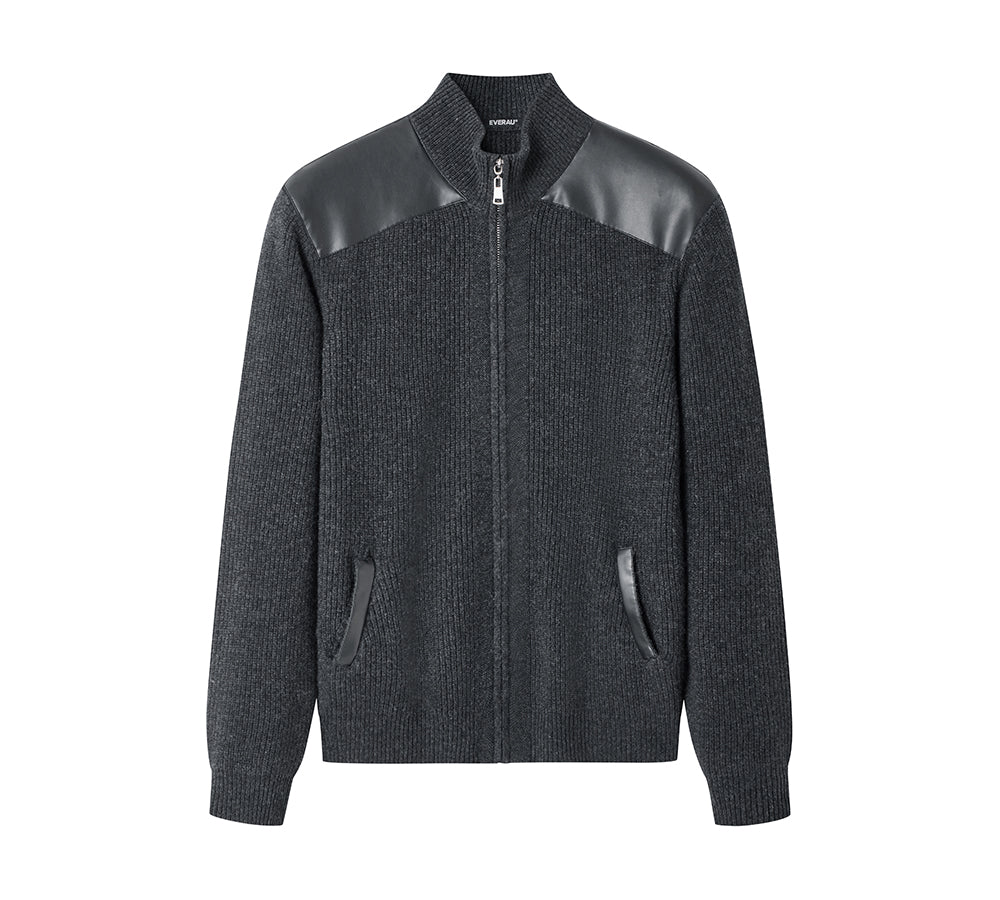 100% Wool Zip Jacket Canver - Image 8