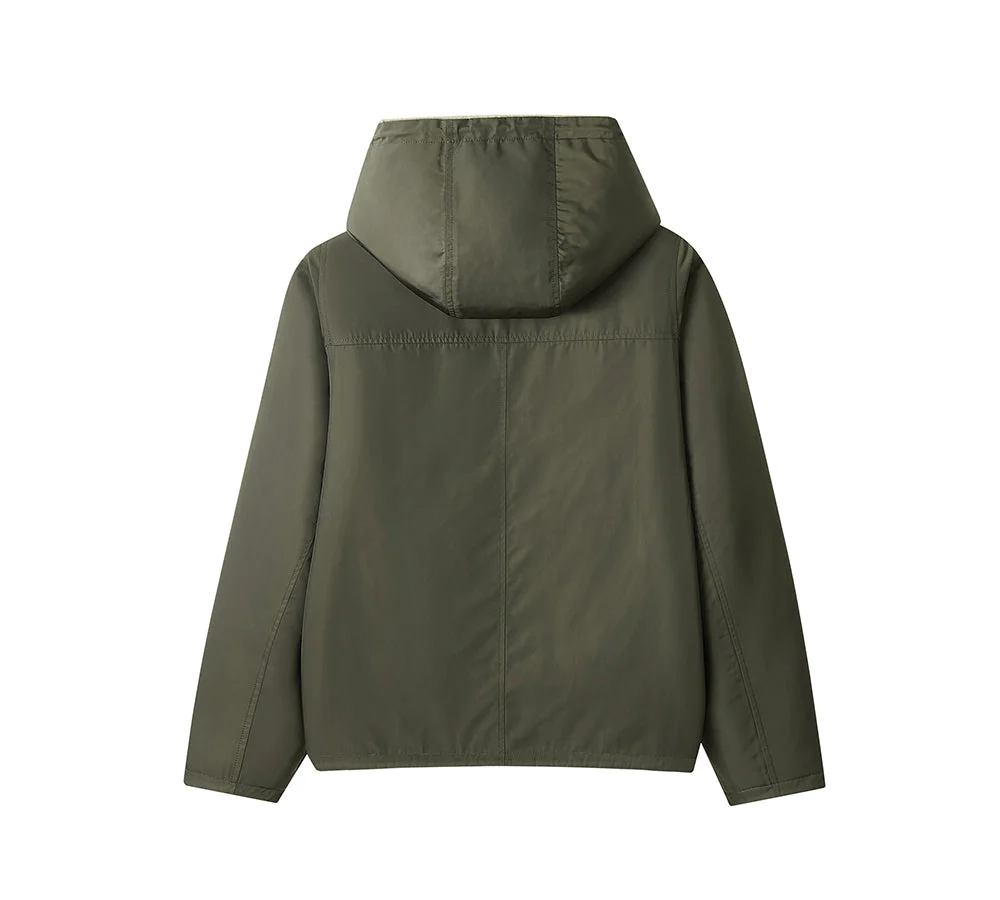 100% Wool Zip Reversible Jacket Moona - Image 5