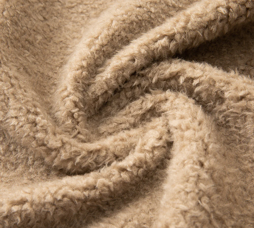 100% Wool Zip Reversible Jacket Moona - Image 9