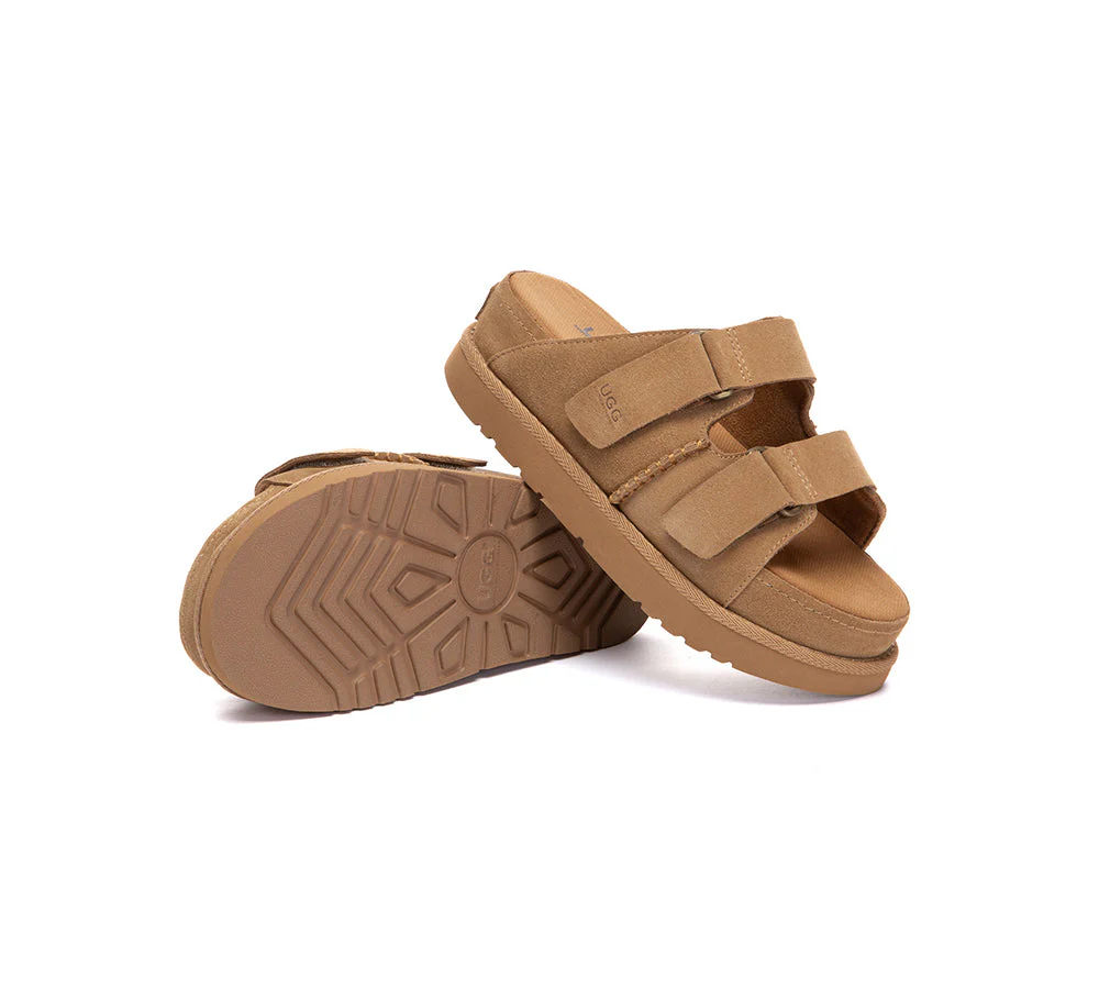 Adjustable Strap Buckle Platform Sandals Ventra - Image 3