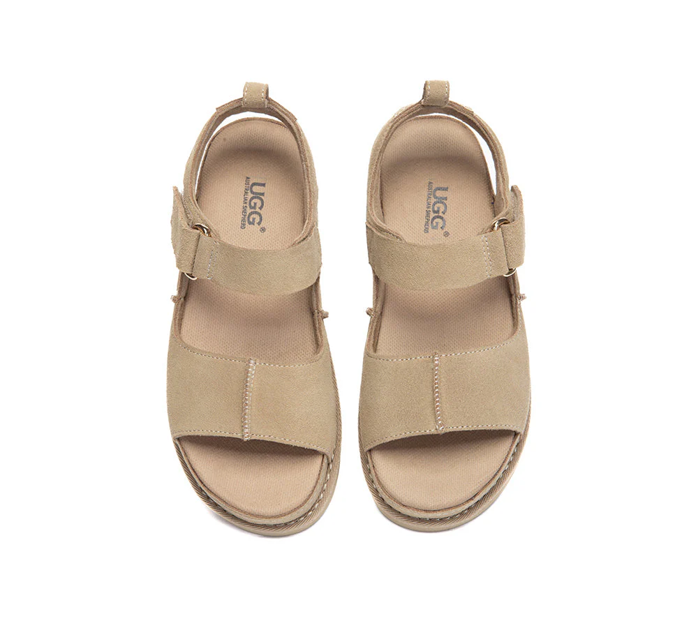 Adjustable Strap Slingback Platform Sandals Terral - Image 12