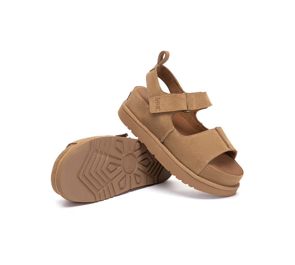 Adjustable Strap Slingback Platform Sandals Terral - Image 3