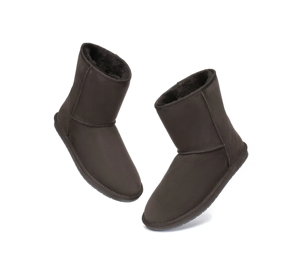 Australia Premium Double Face Sheepskin Mens Short Classic Boots - Image 12