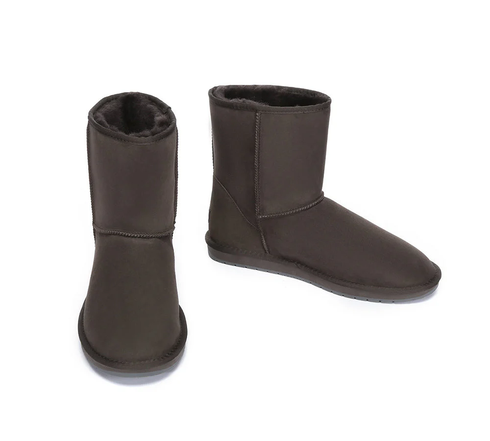 Australia Premium Double Face Sheepskin Mens Short Classic Boots - Image 13