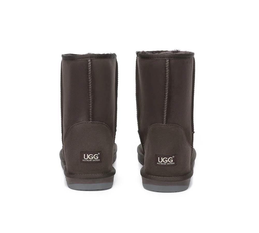 Australia Premium Double Face Sheepskin Mens Short Classic Boots - Image 14