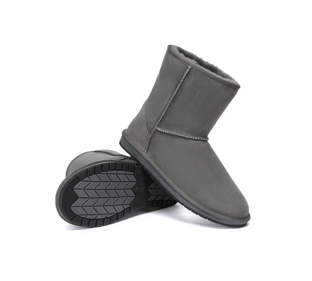 Australia Premium Double Face Sheepskin Mens Short Classic Boots - Image 17