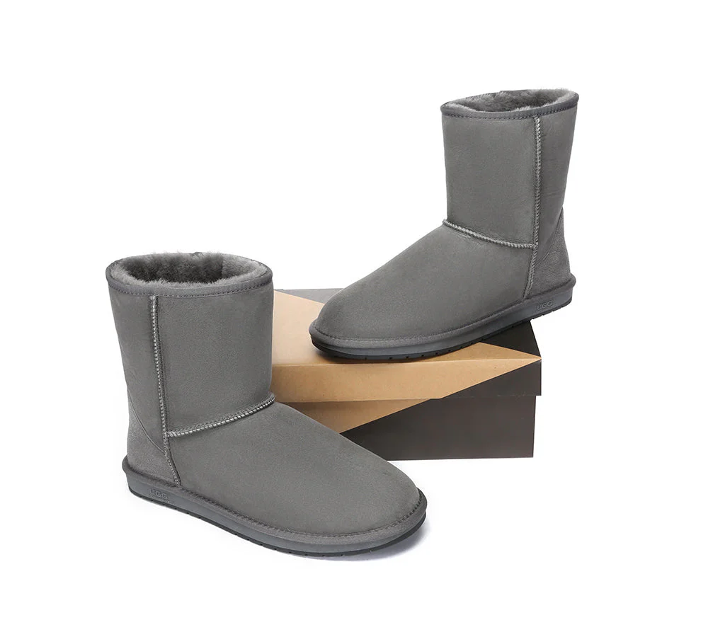 Australia Premium Double Face Sheepskin Mens Short Classic Boots - Image 18