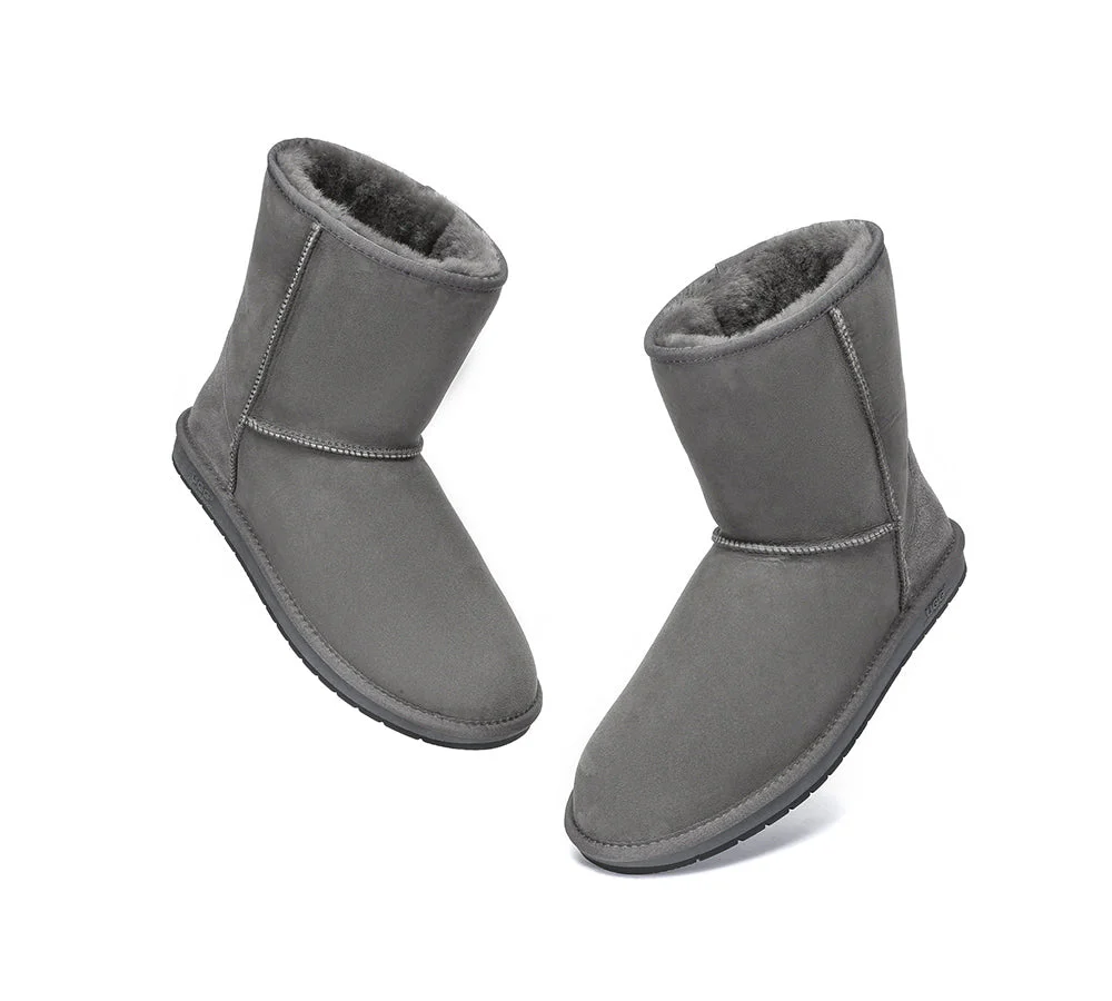 Australia Premium Double Face Sheepskin Mens Short Classic Boots - Image 19