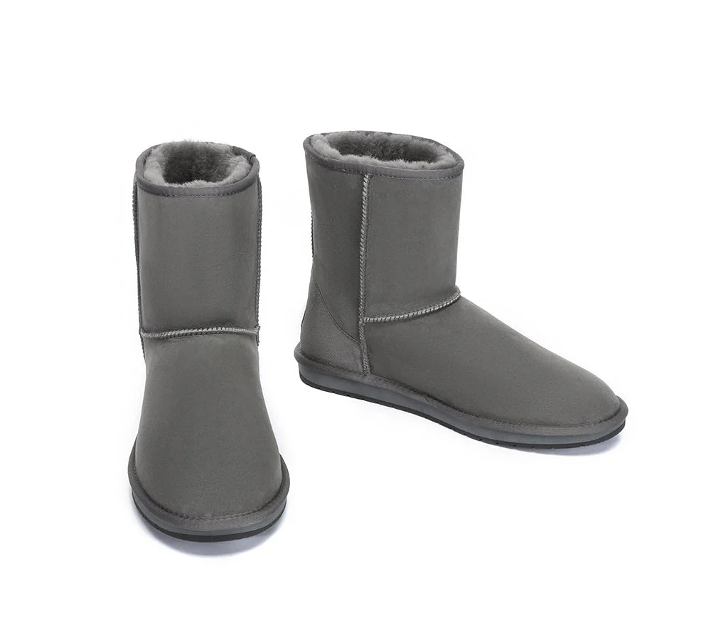 Australia Premium Double Face Sheepskin Mens Short Classic Boots - Image 20