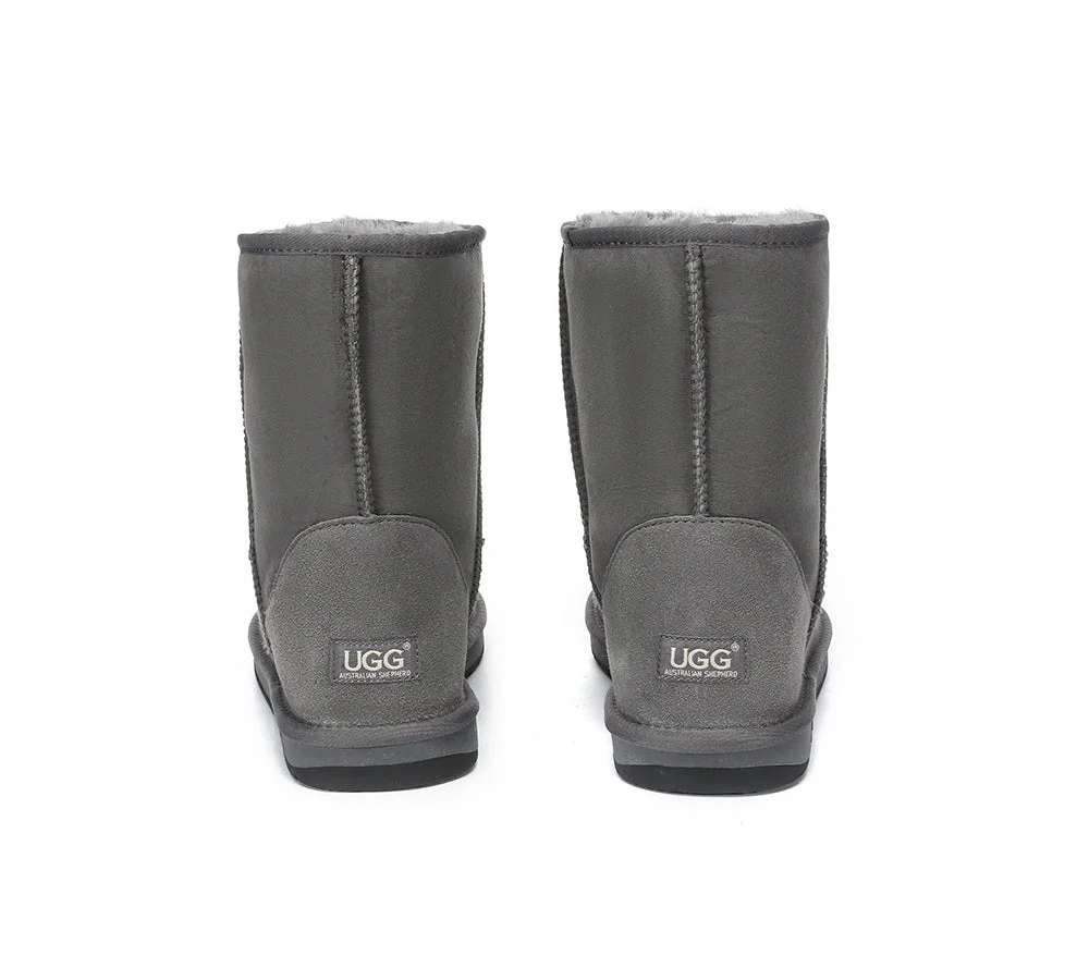 Australia Premium Double Face Sheepskin Mens Short Classic Boots - Image 21