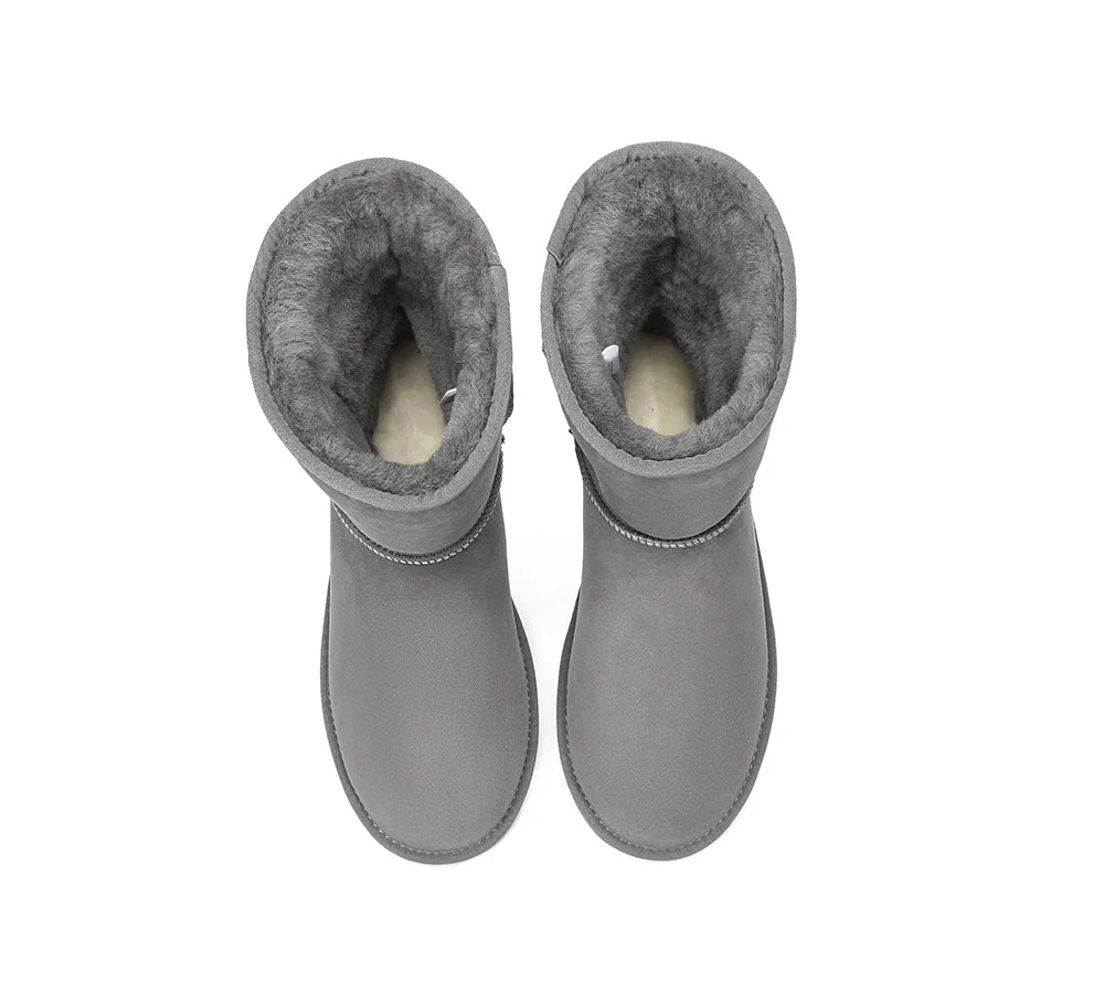 Australia Premium Double Face Sheepskin Mens Short Classic Boots - Image 22