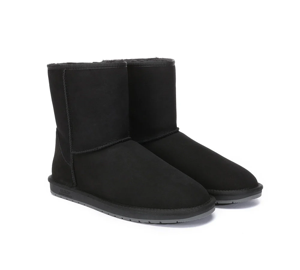 Australia Premium Double Face Sheepskin Mens Short Classic Boots - Image 23