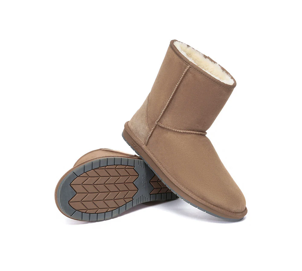 Australia Premium Double Face Sheepskin Mens Short Classic Boots - Image 3