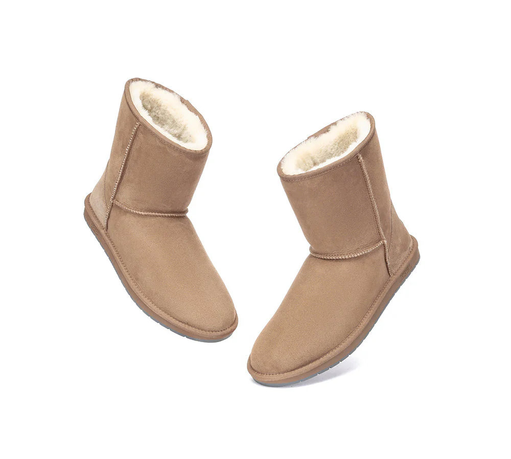 Australia Premium Double Face Sheepskin Mens Short Classic Boots - Image 5