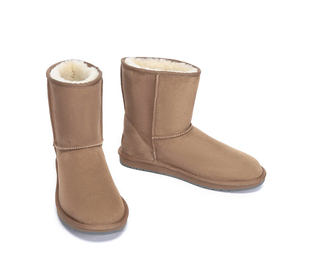 Australia Premium Double Face Sheepskin Mens Short Classic Boots - Image 6
