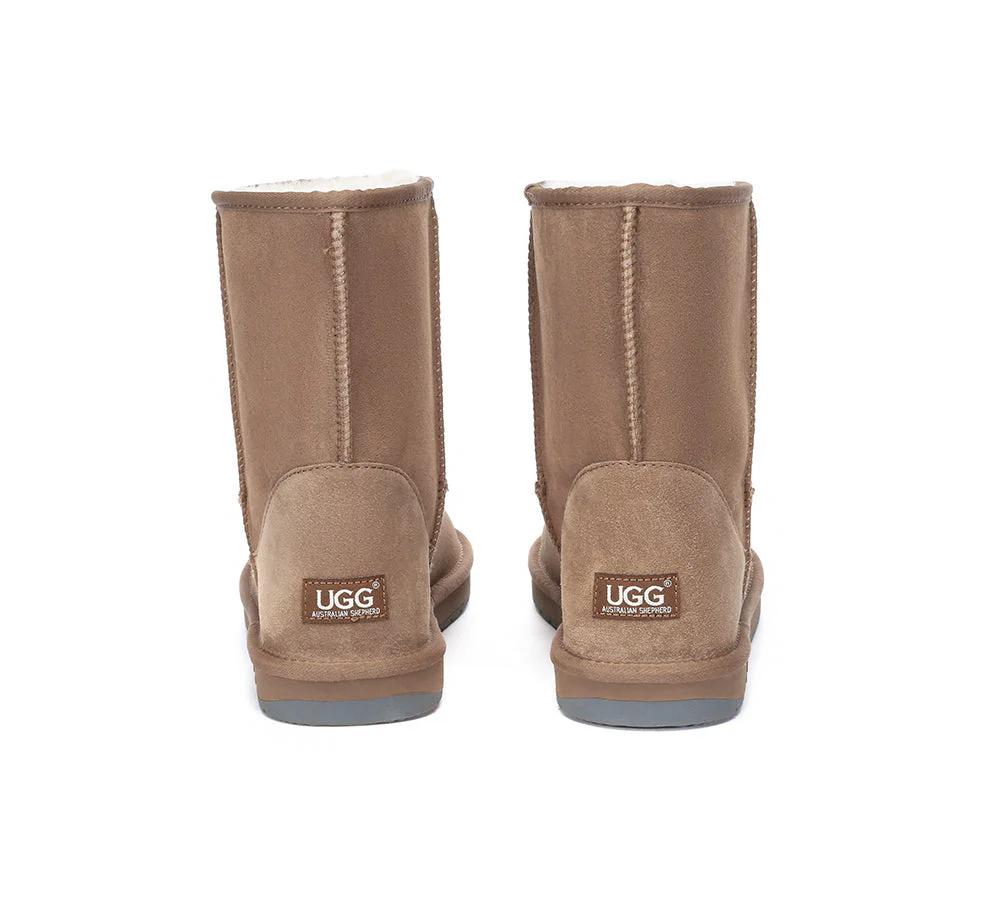 Australia Premium Double Face Sheepskin Mens Short Classic Boots - Image 7