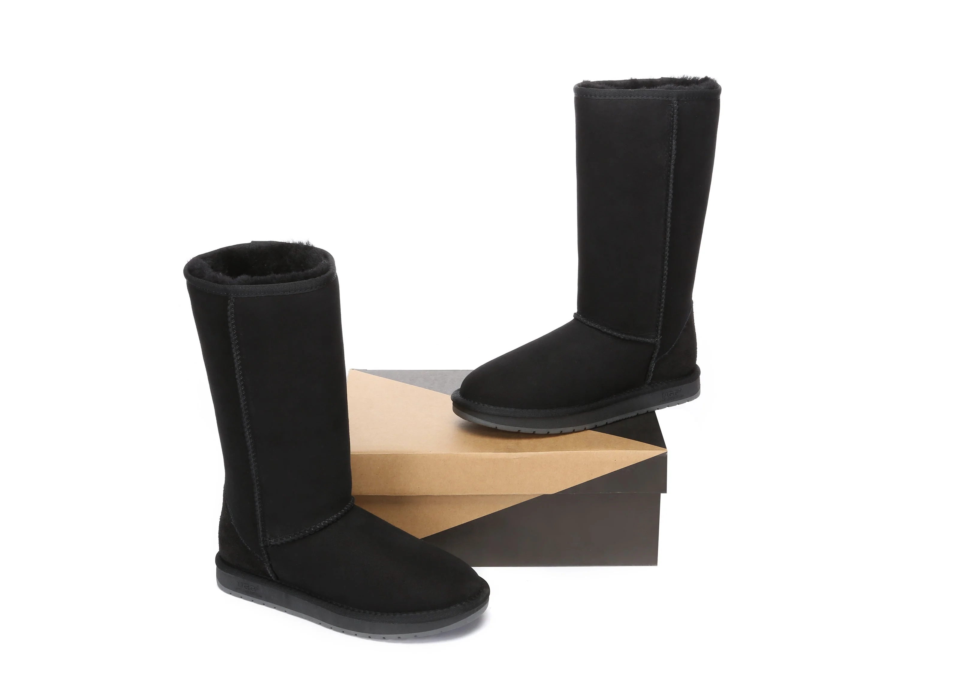 Australian Premium Double Face Sheepskin Tall Classic Boots - Image 24