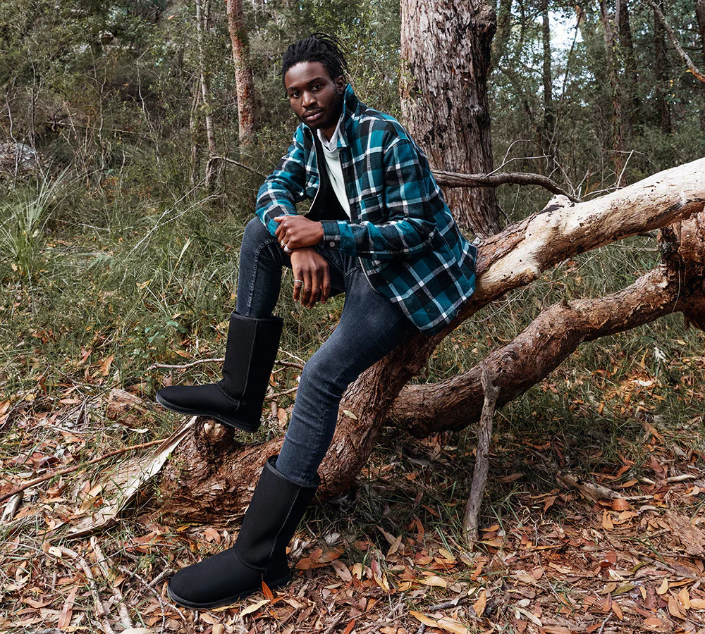 Australian Premium Double Face Sheepskin Tall Classic Boots - Image 3