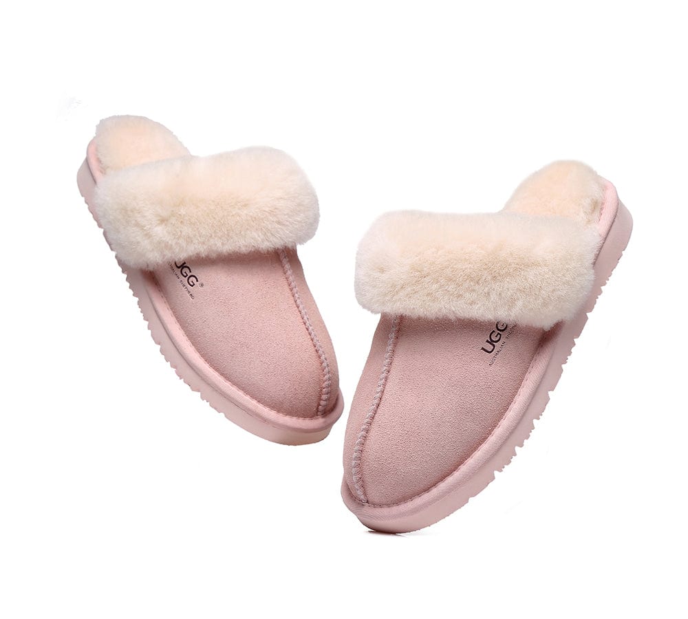 Australian Premium Sheepskin Wool Unisex Muffin Slipper - Image 12