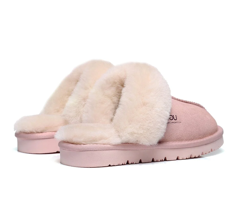 Australian Premium Sheepskin Wool Unisex Muffin Slipper - Image 14