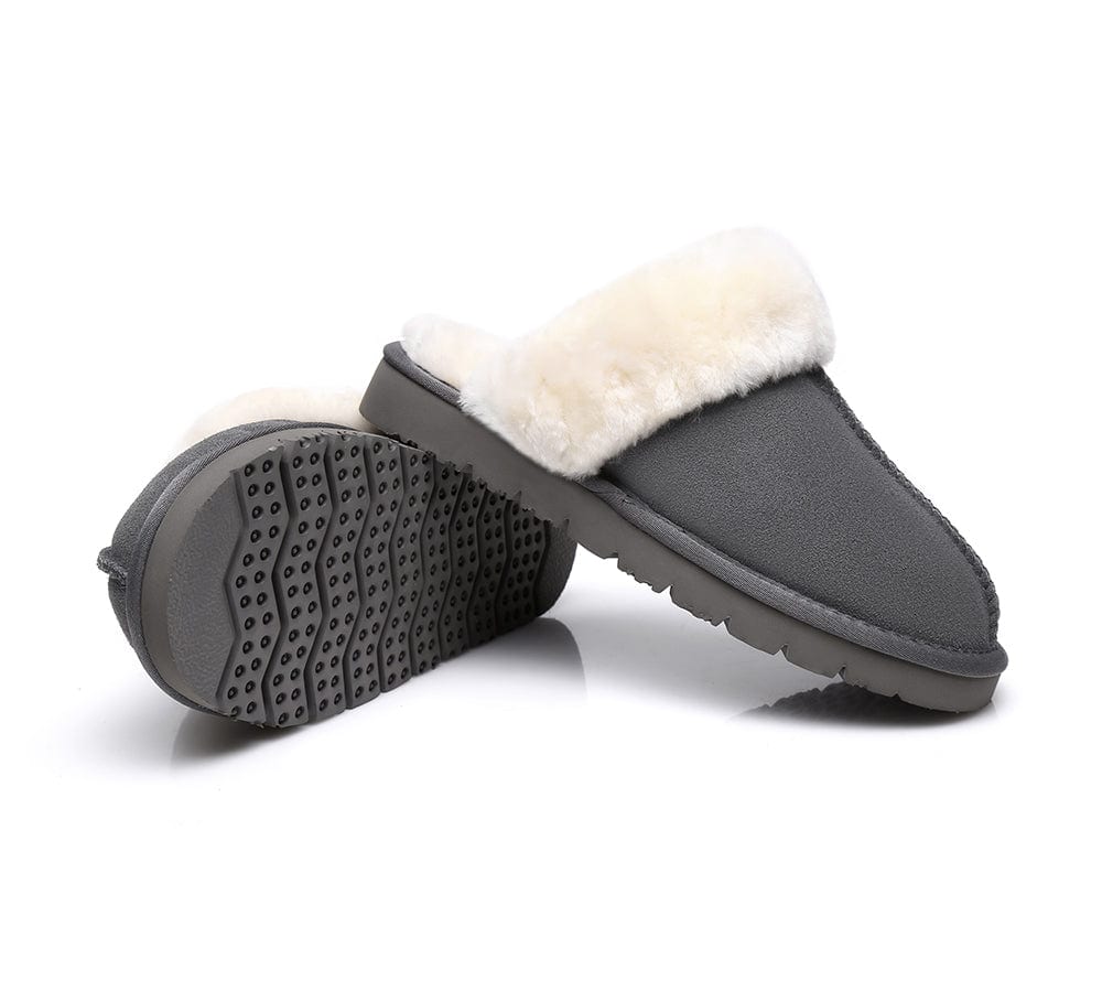 Australian Premium Sheepskin Wool Unisex Muffin Slipper - Image 16