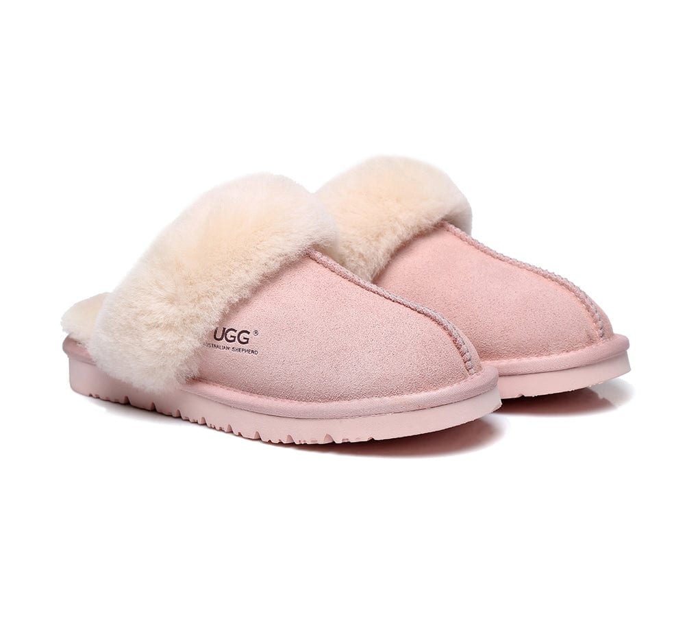 Australian Premium Sheepskin Wool Unisex Muffin Slipper - Image 9