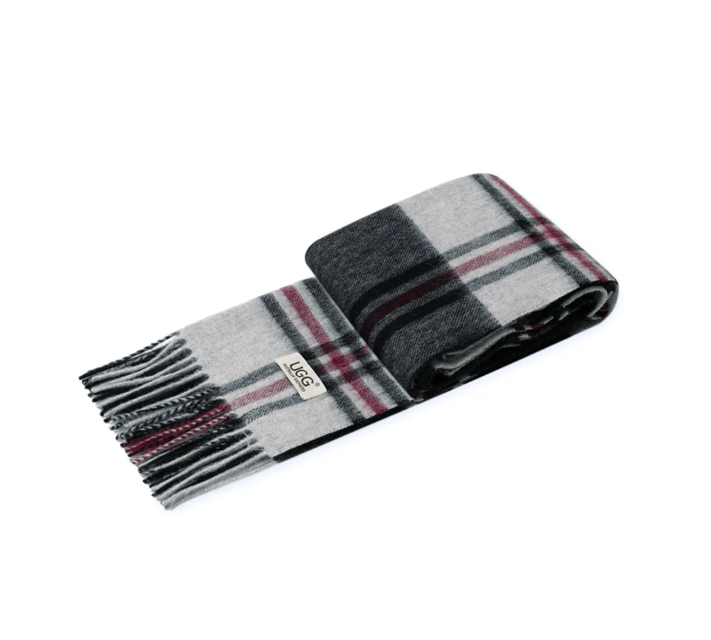 100% Wool Check Scarf Snovia - Image 23