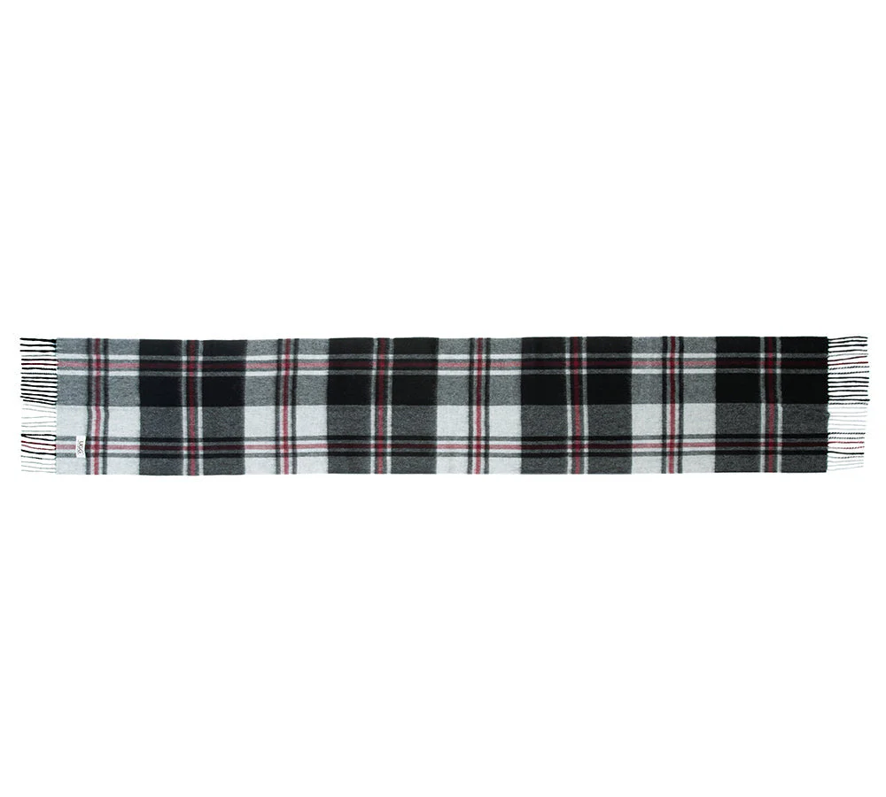 100% Wool Check Scarf Snovia - Image 24