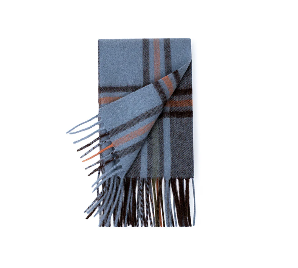 100% Wool Check Scarf Snovia - Image 28
