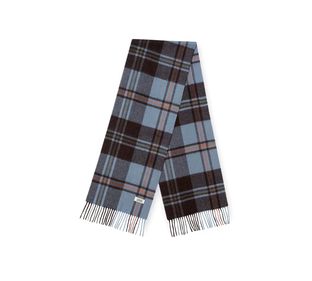 100% Wool Check Scarf Snovia - Image 29