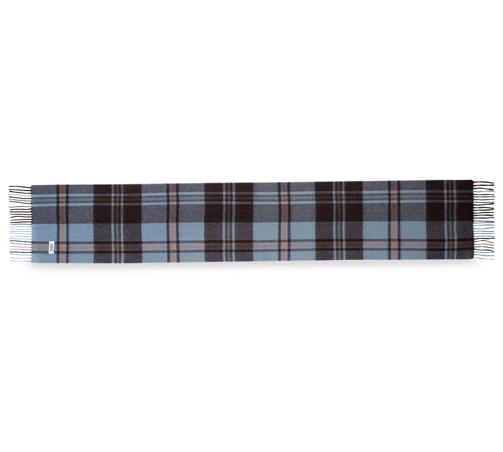 100% Wool Check Scarf Snovia - Image 32