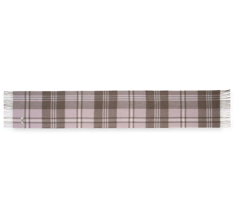 100% Wool Check Scarf Snovia - Image 40