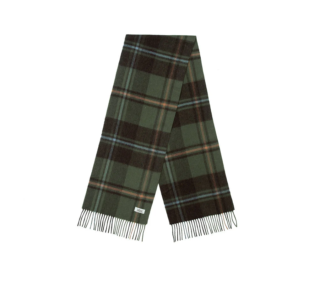 100% Wool Check Scarf Snovia - Image 45