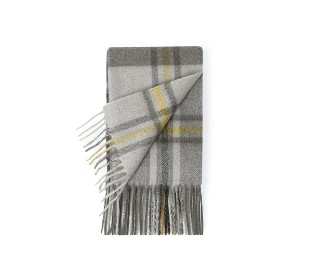 100% Wool Check Scarf Snovia - Image 60