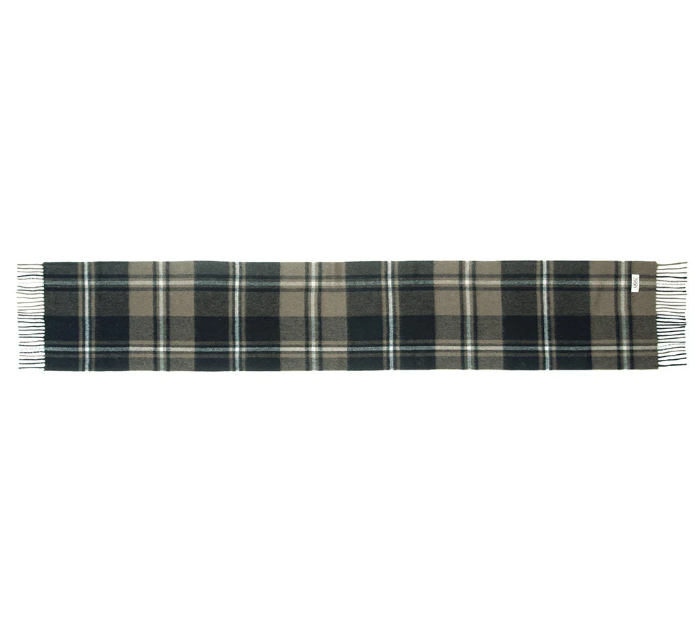 100% Wool Check Scarf Snovia - Image 8