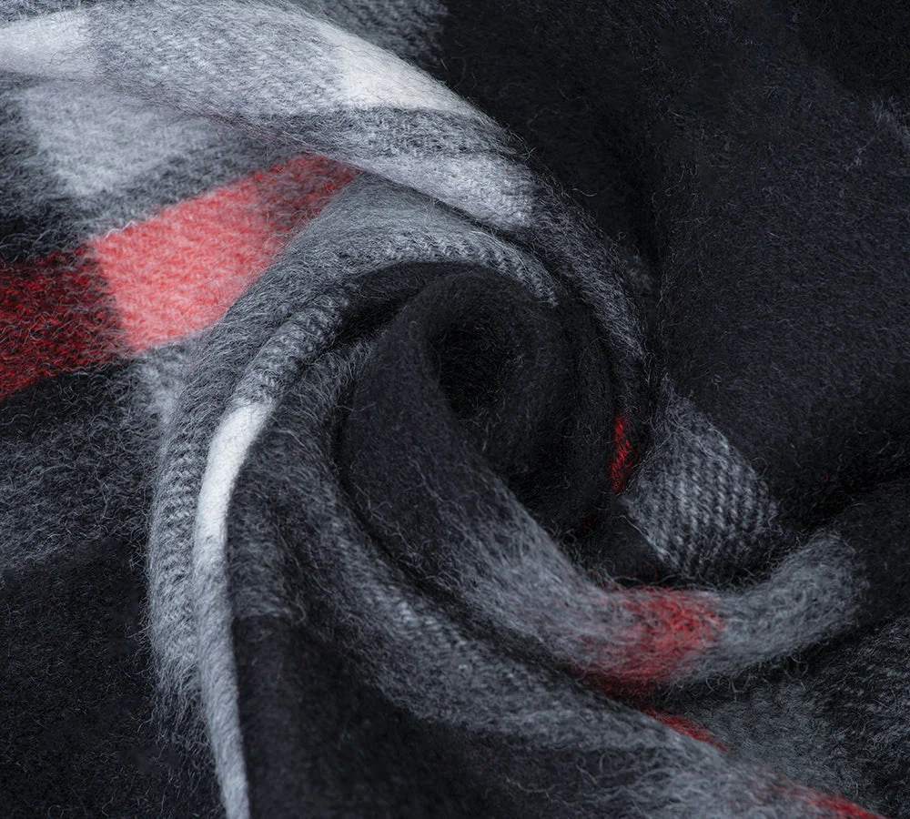 AUSTRALIAN SHEPHERD® 100% Wool Check Scarf Solara - Image 26