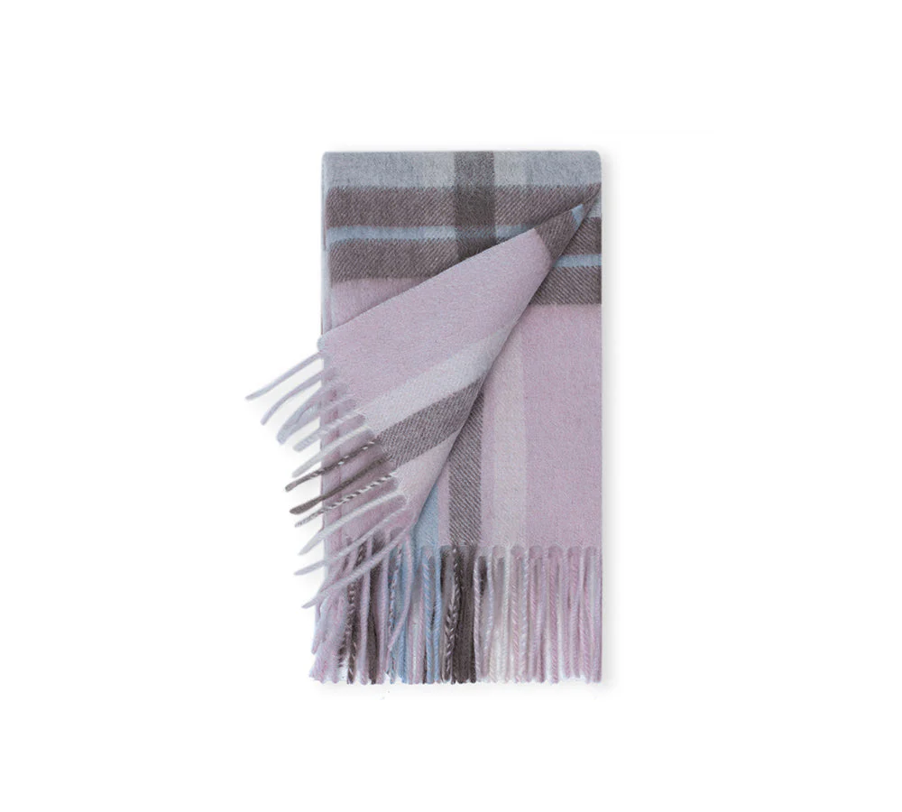 AUSTRALIAN SHEPHERD® 100% Wool Check Scarf Solara - Image 28