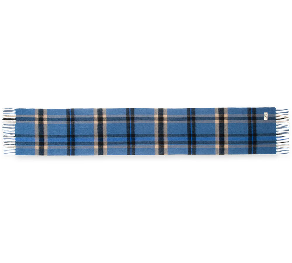 AUSTRALIAN SHEPHERD® 100% Wool Check Scarf Solara - Image 48
